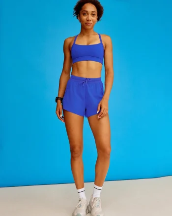 Hot LSKD Accelerate 3" High-Rise Running Short Power Cobalt