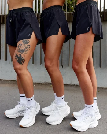 Best LSKD Accelerate 3" High-Rise Running Short Black