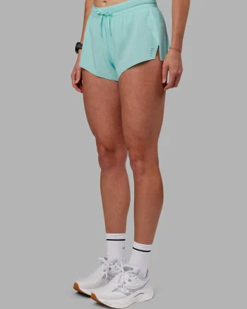 Hot LSKD Accelerate 3" Mid-Rise Running Short Island Paradise