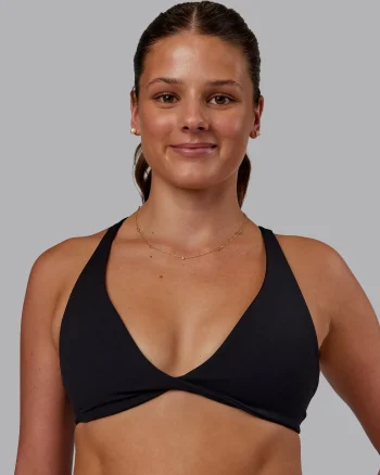 Best LSKD Agile Sports Bra Black