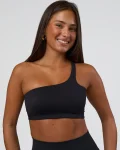 Best LSKD Angle Sports Bra Black