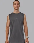 Online LSKD Base FLXCotton Tank Dark Storm