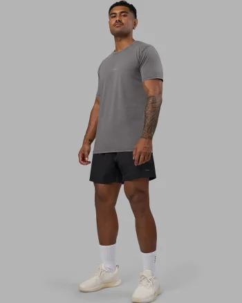 Sale LSKD Base FLXCotton Tee Storm Front Washed