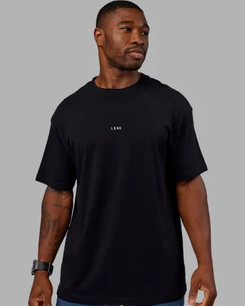 Online LSKD Base FLXCotton Tee Oversized Black