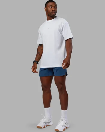 Discount LSKD Base FLXCotton Tee Oversized White