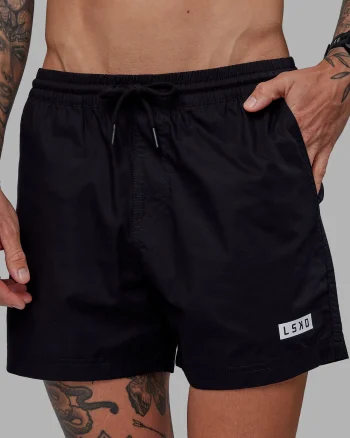 Hot LSKD Daily 5" Shorts Black White
