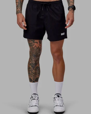 Hot LSKD Daily 5" Shorts Black White