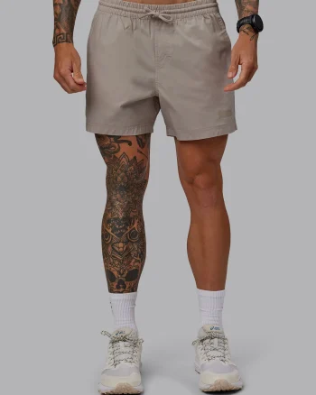 New LSKD Daily 5" Shorts Shale Beige