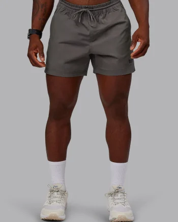 Discount LSKD Daily 5" Shorts Dark Storm