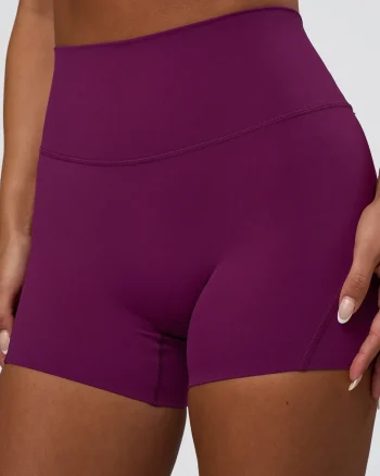 Clearance LSKD Elixir Defined High-Rise 4" Short Plum Caspia