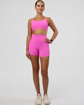 Discount LSKD Elixir Ultra High-Rise 4" Short Ultra Fuchsia