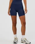 Sale LSKD Elixir Ultra High-Rise 6" Short Pockets Future Navy