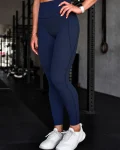 New LSKD Elixir Ultra High-Rise Full Length Legging Pockets Future Navy