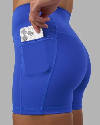 New LSKD Fusion High-Rise 4" Short Pockets Power Cobalt
