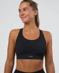 Best LSKD Fusion Sports Bra 2.0 Black