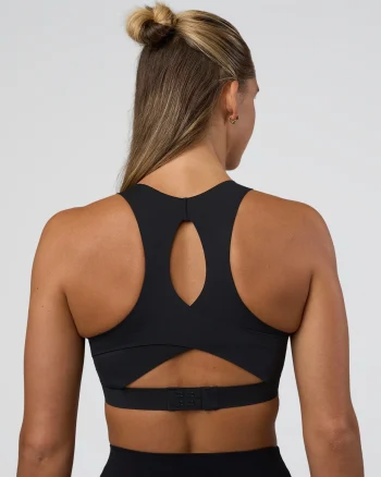 Best LSKD Fusion Sports Bra 2.0 Black