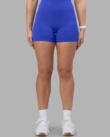 Clearance LSKD Fusion Ultra High-Rise 4" Short Power Cobalt