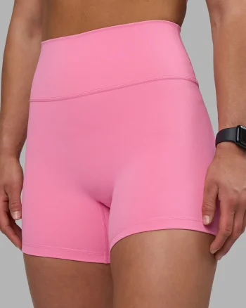 New LSKD Fusion Ultra High-Rise 4" Short Candy Pink
