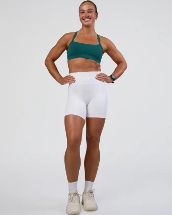 Sale LSKD Fusion Ultra High-Rise 6" Short Pockets White