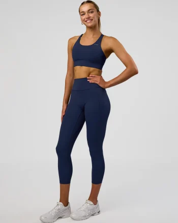 Online LSKD Fusion Ultra High-Rise 7/8 Legging Pockets Future Navy
