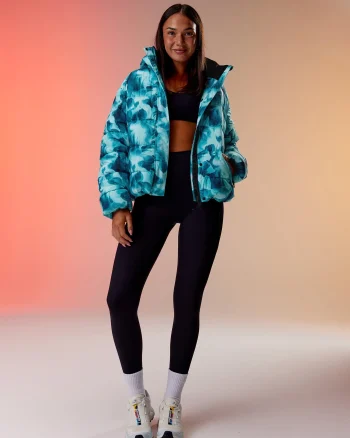 New LSKD Go-To Puffer Jacket Dazed Print