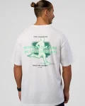 Hot LSKD High Run FLXCotton Oversized Tee White Jelly Mint