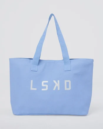 Clearance LSKD Hold It All Canvas Tote Open Air