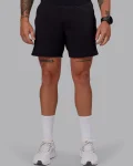 Clearance LSKD Lift 6" Lined Performance Shorts Black Reflective