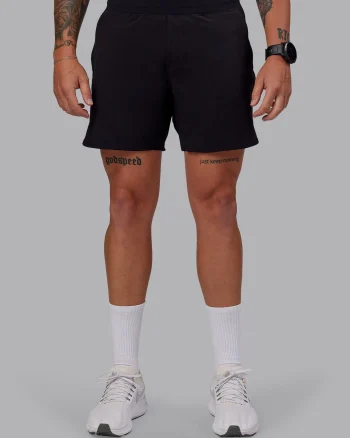 Clearance LSKD Lift 6" Lined Performance Shorts Black Reflective