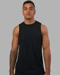 Hot LSKD Mens AeroFLX+ Seamless Muscle Tank Black Marl