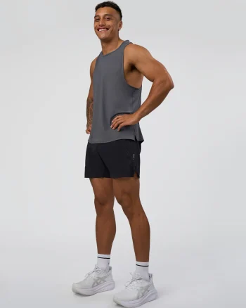 Best LSKD Mens Cadence Tank Dark Storm