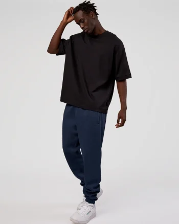 Sale LSKD Mens MVP Cuffed Track Pants Future Navy