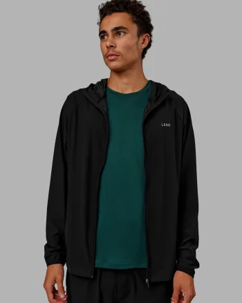 New LSKD Mens Train-Lite FLXMAX Jacket Black
