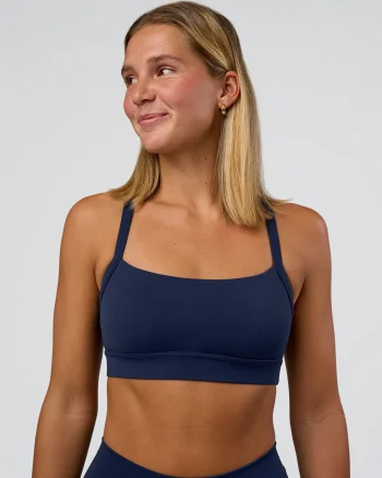 Outlet LSKD Momentum Sports Bra Future Navy