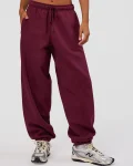 Hot LSKD MVP Oversized Slouchy Fit Track Pant Cherry Lacquer
