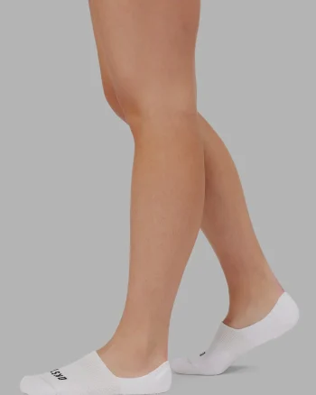 Hot LSKD Performance No Show 3 Pack Socks White