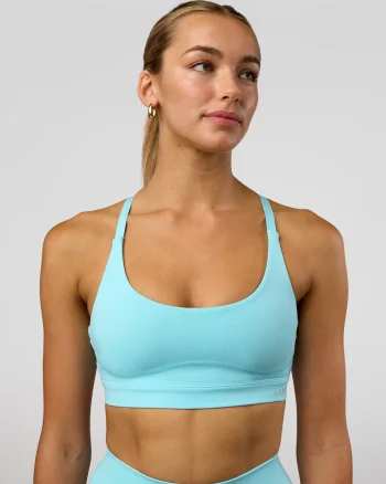 Discount LSKD Rapid Sports Bra Baltic Sea