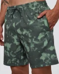 Clearance LSKD Rep 7'' Performance Short Washed Camo Carbon