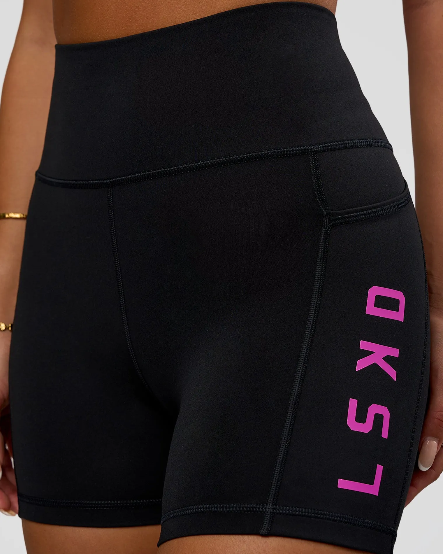 rep-ultra-high-rise-4quot-mini-fdqKParN-5.webp Online LSKD Rep Ultra High-Rise 4" Mini Bike Short Pockets Black Ultra Fuchsia
