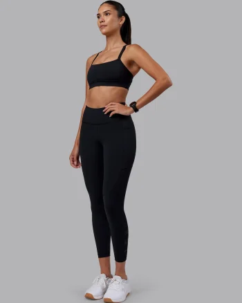 Discount LSKD Rep Ultra High-Rise 7/8 Legging Pockets Black Black