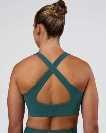 Clearance LSKD Stamina Sports Bra Transformative Teal