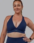 Online LSKD Stamina Sports Bra (D/DD/E) Future Navy