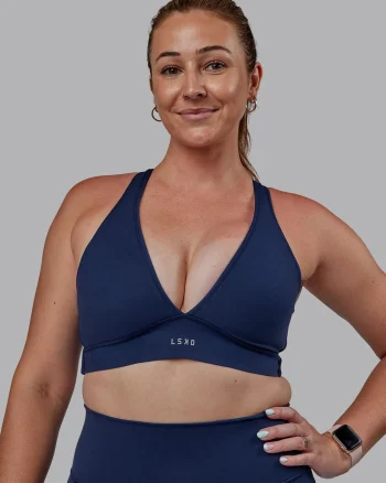 Online LSKD Stamina Sports Bra (D/DD/E) Future Navy
