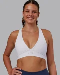 New LSKD Stamina Sports Bra White