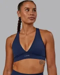 Online LSKD Stamina Sports Bra Future Navy