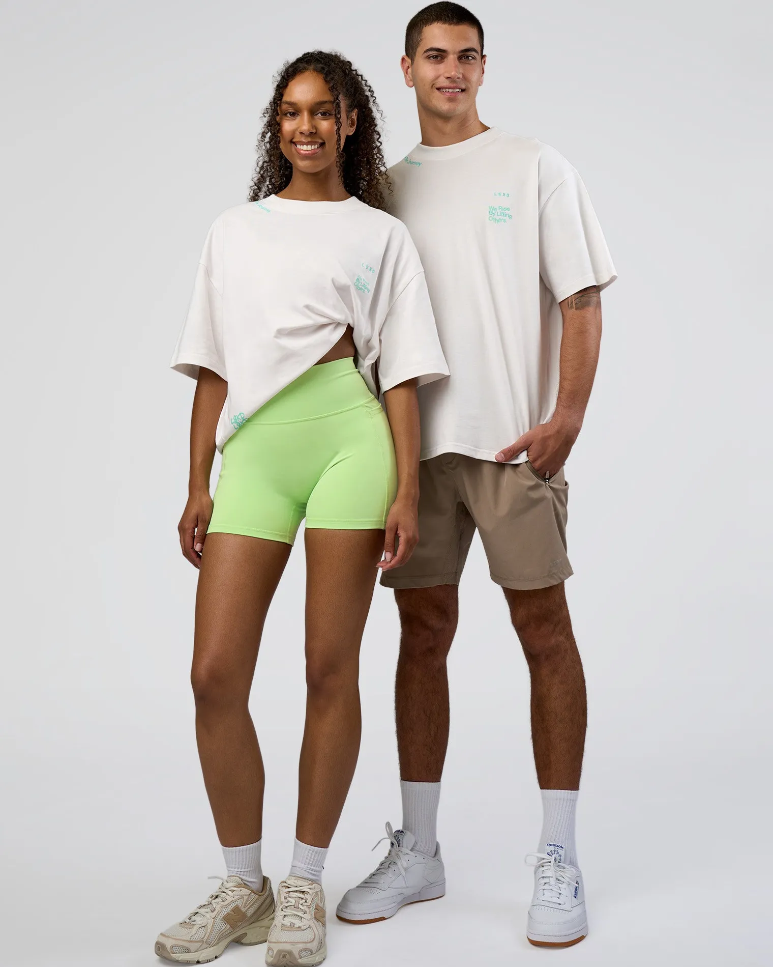 sticker-heavyweight-oversized-xoNTJPBP-0.webp Outlet LSKD Sticker Heavyweight Oversized Tee Off White Jelly Mint