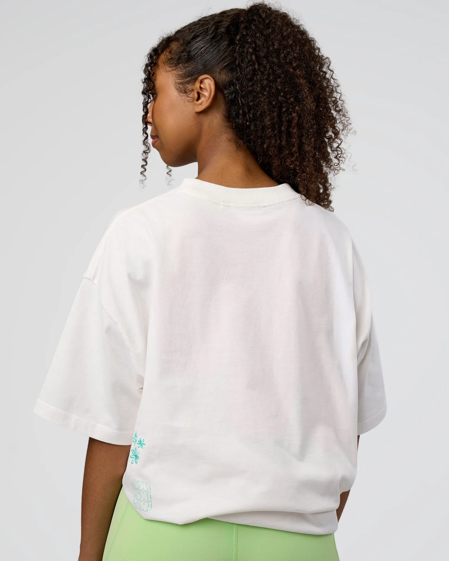 sticker-heavyweight-oversized-xoNTJPBP-10.webp Outlet LSKD Sticker Heavyweight Oversized Tee Off White Jelly Mint