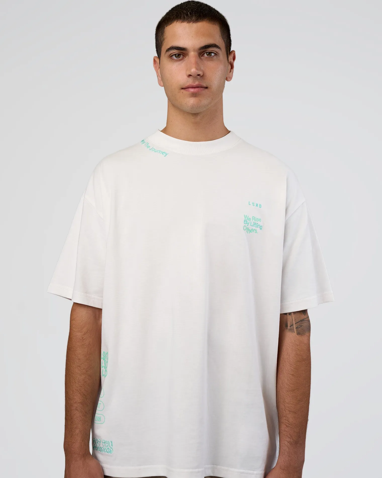 sticker-heavyweight-oversized-xoNTJPBP-3.webp Outlet LSKD Sticker Heavyweight Oversized Tee Off White Jelly Mint