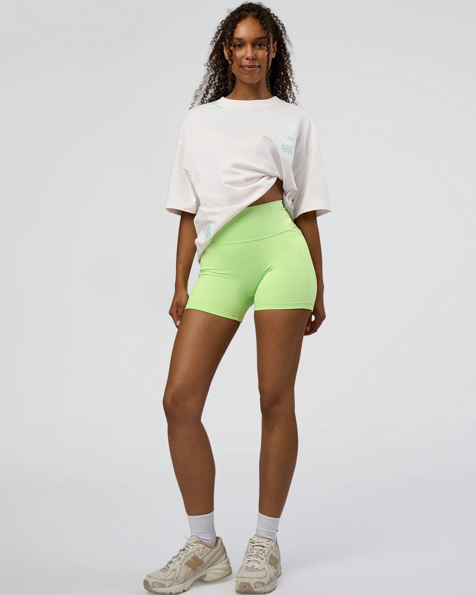 sticker-heavyweight-oversized-xoNTJPBP-8.webp Outlet LSKD Sticker Heavyweight Oversized Tee Off White Jelly Mint