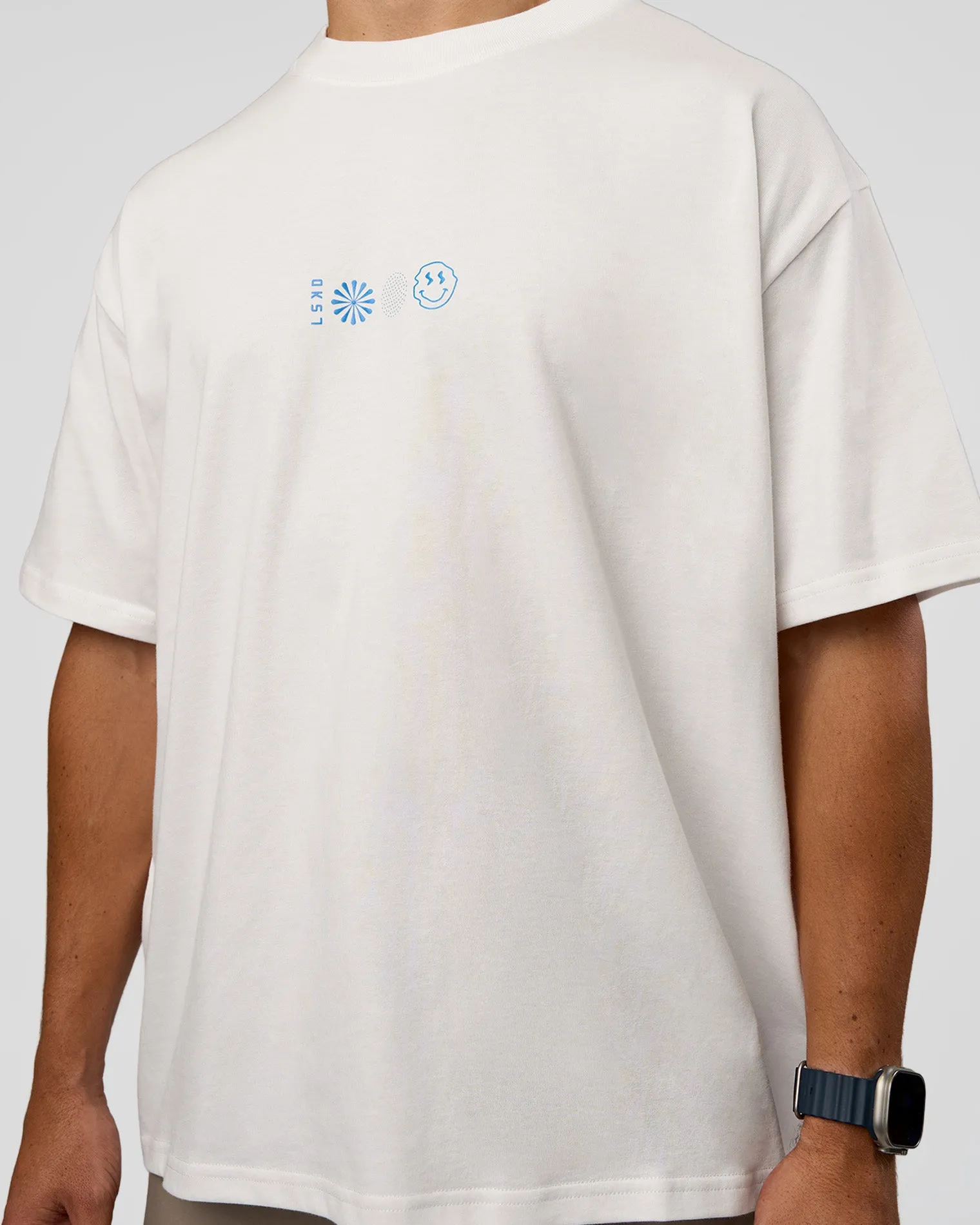 trust-the-process-heavyweight-DZBvfhJv-4.webp Outlet LSKD Trust The Process Heavyweight Unisex Oversized Tee Off White Electric Indigo